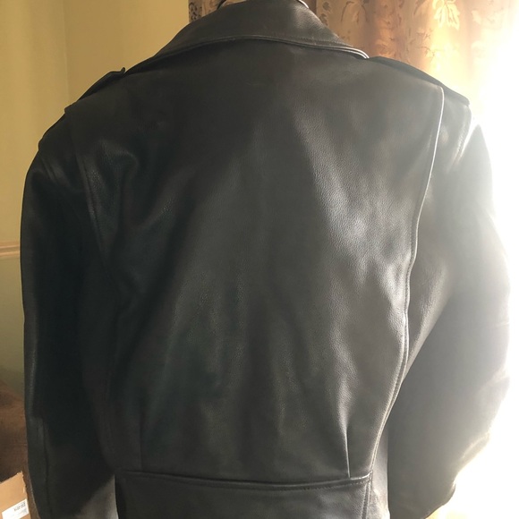 Harley-Davidson Women’s Biker Jacket Sz Medium Made in the USA - Picture 6 of 12